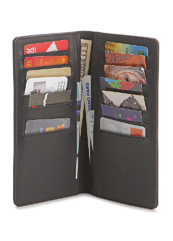 Мужской кожаный кошелек 8,5х17,5 см Shvigel (252130062)