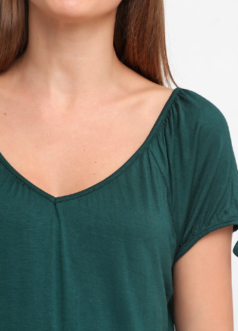 Темно-зеленая летняя футболка Melrose