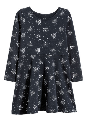 Комбинированное платье H&M (105403077)