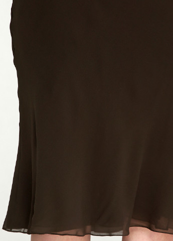 Темно-зеленая кэжуал однотонная юбка Ralph Lauren миди