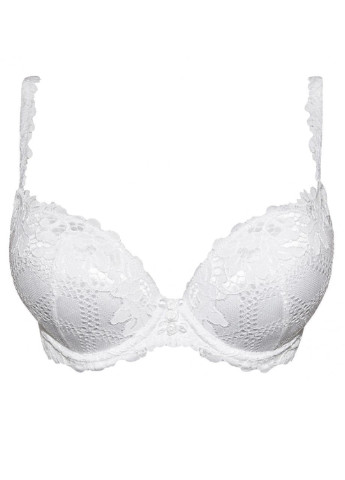 Белый бюстгальтер push-up +2 v.i.p.a. daniella 1759 V.I.P.A. с косточками полиамид