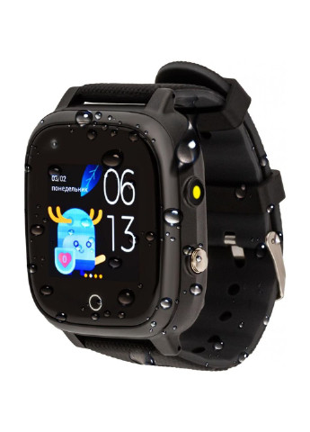 Смарт-часы GO005 4G WIFI Kids waterproof Thermometer Black (747016) Amigo (250096253)