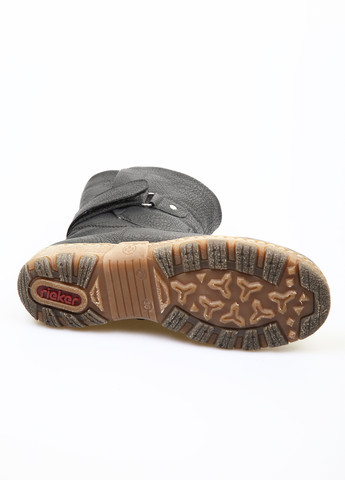 Черные осенние полусапоги Rieker