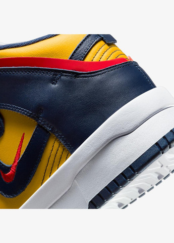 Кроссовки DH3718-701 Nike DUNK HIGH UP комбинированные демисезоны (317226085)