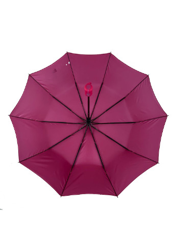Малиновый женский зонт полуавтомат 97 см Bellissimo (193351140)