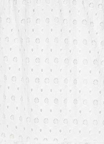 Белая кэжуал однотонная юбка KOTON а-силуэта (трапеция)