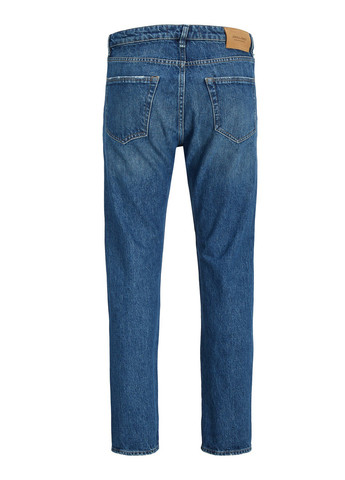 Синие демисезонные прямые джинсы Jack & Jones