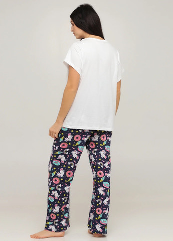 Комбинированная всесезон пижама (футболка, брюки) футболка + брюки Studio