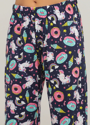 Комбинированная всесезон пижама (футболка, брюки) футболка + брюки Studio