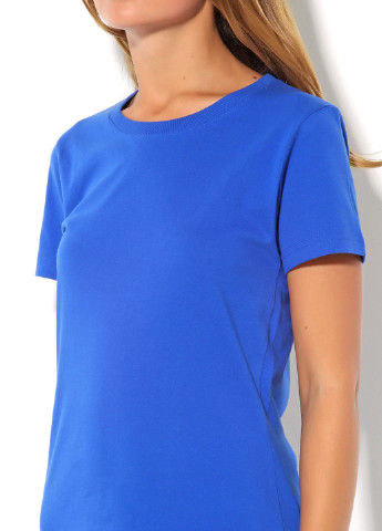 Синяя летняя футболка Sol's