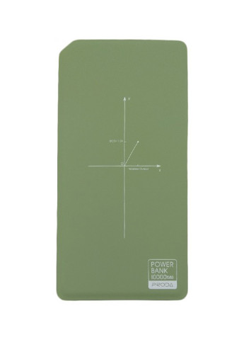 Портативное зарядное устройство Proda Chicon Wireless 10000mAh green+black (павербанк) Remax PPP-33-GREEN+BLACK