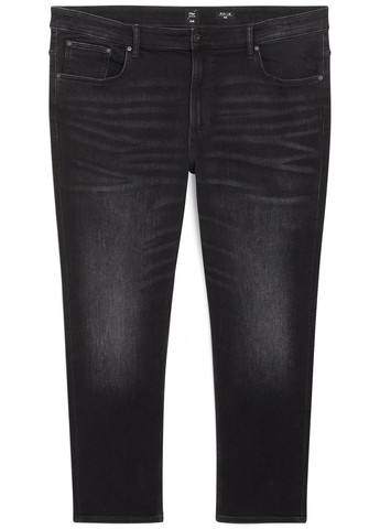 Черные демисезонные зауженные джинсы C&A