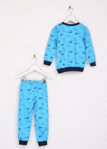 Голубая всесезон пижама (свитшот, брюки) свитшот + брюки Malta