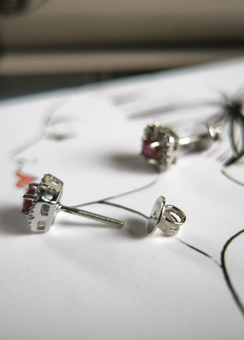 Серьги Silver Flame (353782393)