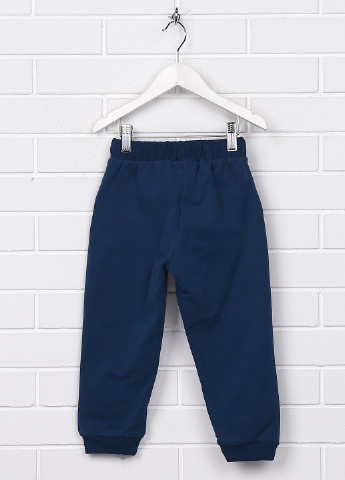 Темно-синие кэжуал демисезонные брюки прямые Cigit
