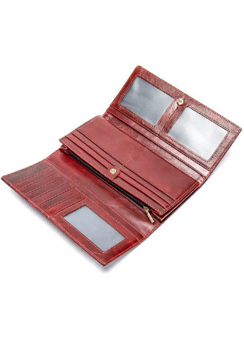 Женский кожаный кошелек 9,5х19х3 см Vintage (242187912)