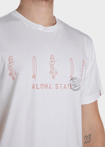 Біла футболка Replay