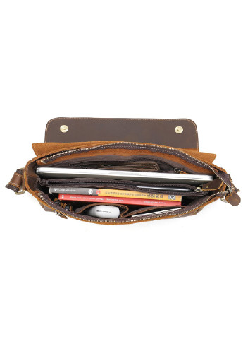 Чоловіча шкіряна сумка 32х25,5х6 см Vintage (229460332)