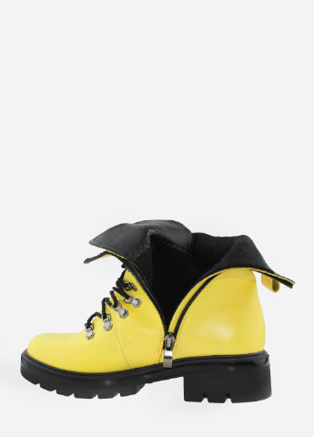 Осенние ботинки rc0075-2 жёлтый Crisma