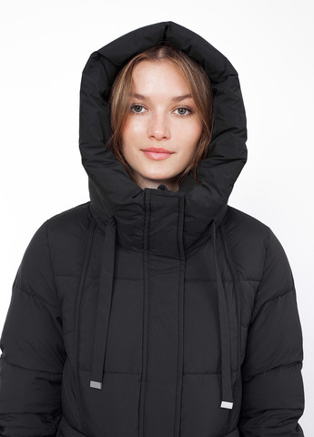 Чорна зимня куртка куртка-пальто Peercat