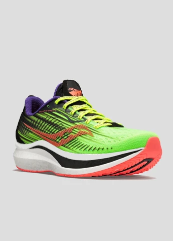 Салатовые беговые кроссовки Vizipro Endorphin Speed 2 Saucony зелёные всесезоны (253268059)