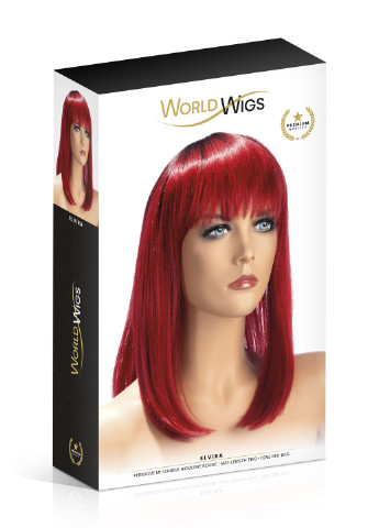 Парик World Wigs ELVIRA MID-LENGTH TWO-TONE RED World of Wigs (252431354)