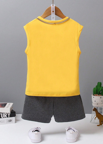 Спортивны костюм (майка, шорты) SHEIN (325115139)