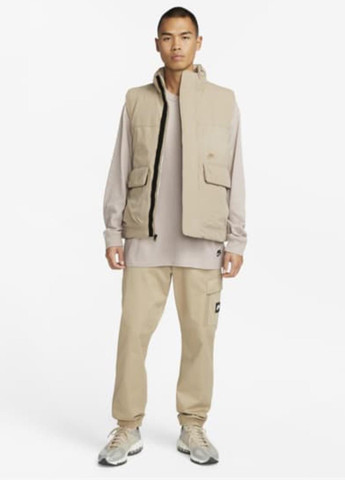 Бежевий демісезонний джемпер fd4337-272 джемпер Nike Sportswear Men's Sports Utility Long-Sleeve T-Shirt