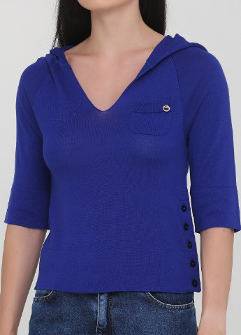 Синий демисезонный пуловер пуловер Atos Lombardini