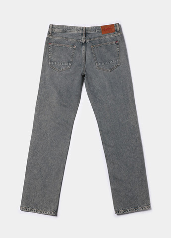 Серые демисезонные прямые джинсы Colin's