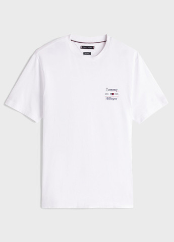 Біла футболка Tommy Hilfiger