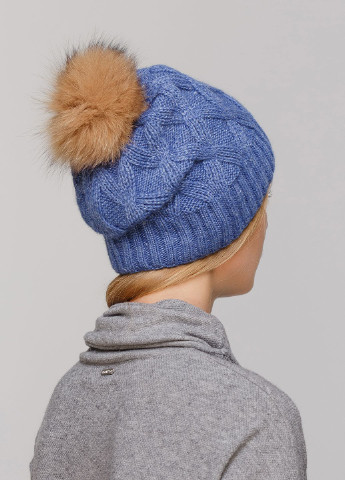 Зимова жіноча тепла шапка на флісовій підкладці 550576 Merlini (249643118)