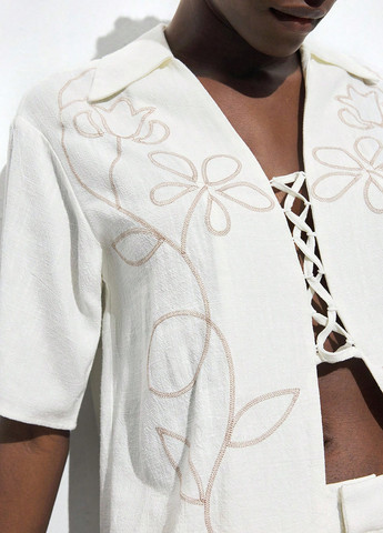 Біла блуза SHEIN