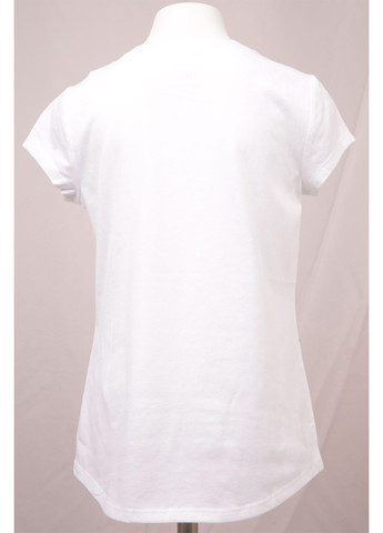 Белая летняя футболка Justice