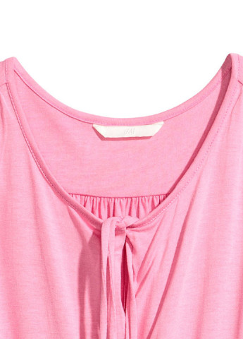 Світло-рожева кежуал сукня сукня-майка H&M однотонна