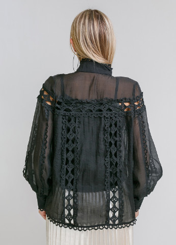 Черная летняя блузка в стиле zimmerman No Brand