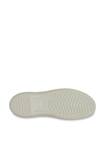 Жіночі балетки Crocs | бежеві однотонні без декору гума (346472665)