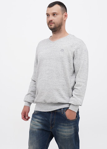 Серый демисезонный свитер пуловер State of Art