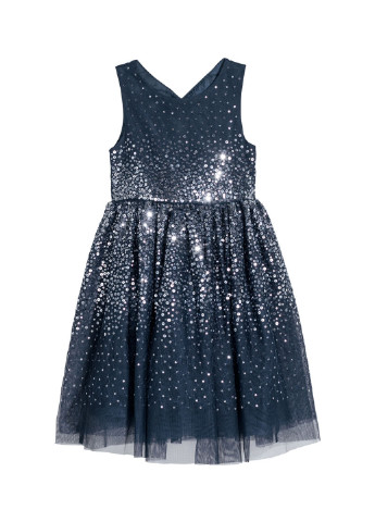Тёмно-синее платье H&M (118171001)