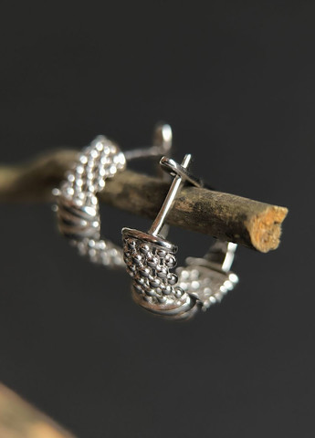 Сережки Silver Flame (336574533)