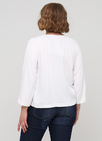Белая демисезонная блуза Uterque