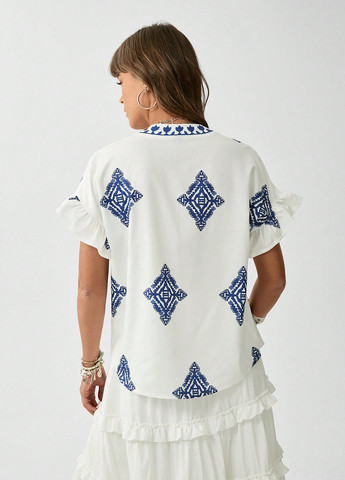 Біла блуза SHEIN