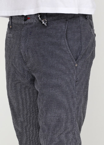 Серые кэжуал демисезонные прямые брюки Eleven