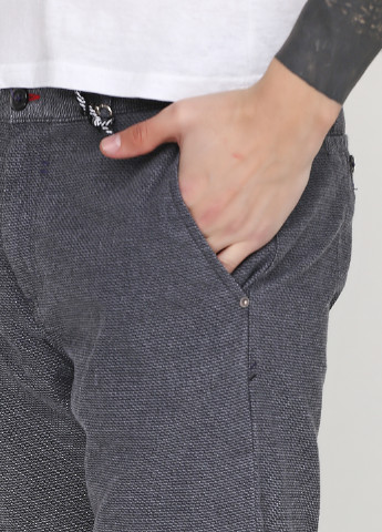 Серые кэжуал демисезонные прямые брюки Eleven