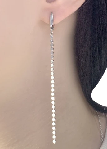 Серьги Silver Flame (153024827)