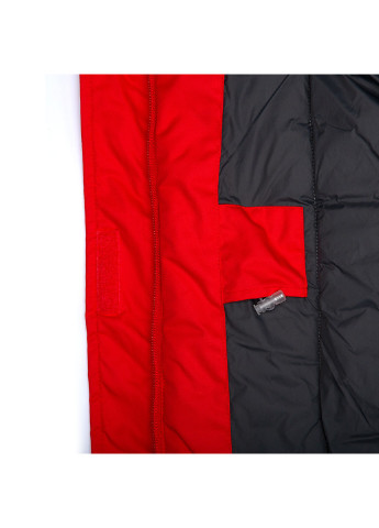 Красная зимняя куртка удлиненная зимняя mona 2 Huppa