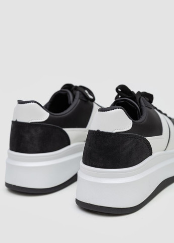 Чорно-білі всесезонні кросівки Fashion