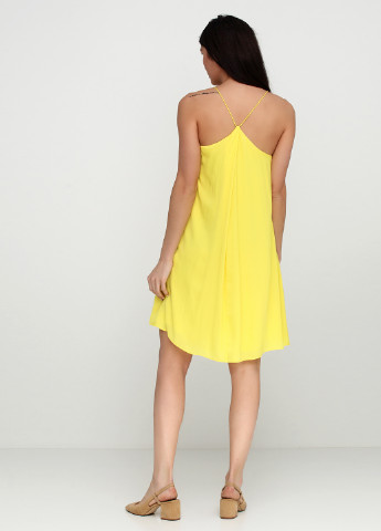 Жовтий кежуал сукня, сукня Ralph Lauren однотонна