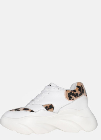 Білі осінні кросівки st5658-8 white-leopard Stilli