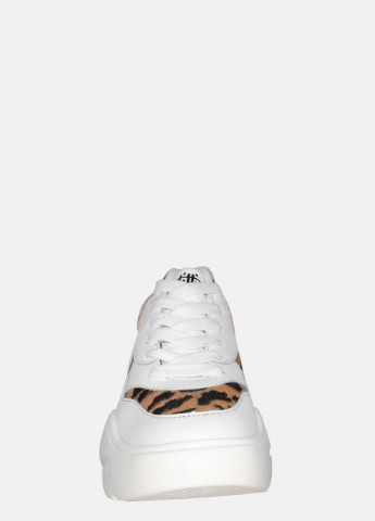 Белые демисезонные кроссовки st5658-8 white-leopard Stilli
